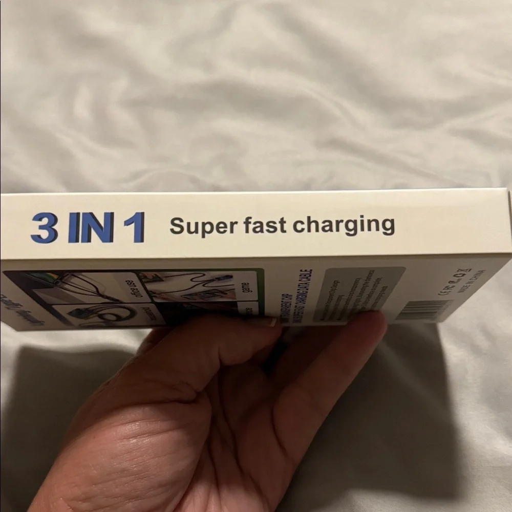 Amazon 100W 3-in-1 Charging Cable - Black